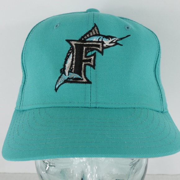 marlins teal hat